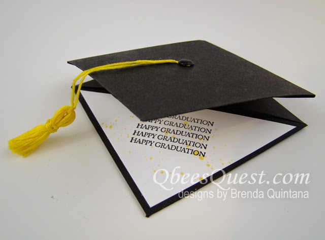 Qbee S Quest Grad Cap Gift Card Holder Tutorial