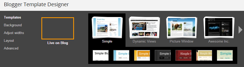 how to change template of a blogger blog technology blogging