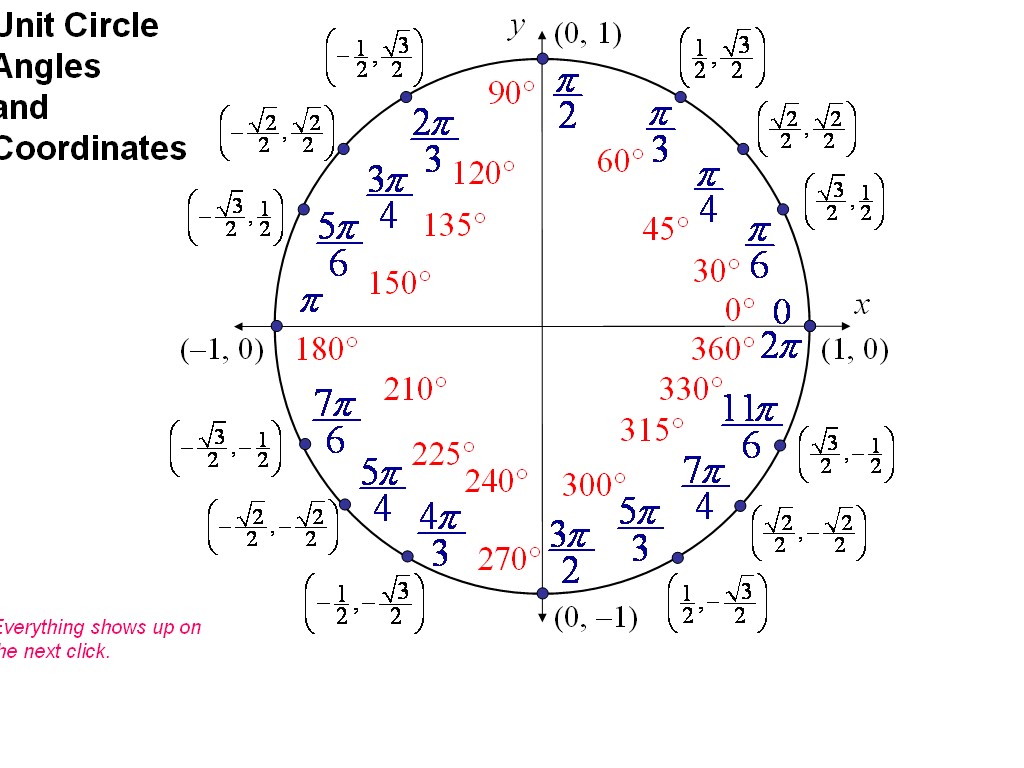 Unit circles homework help
