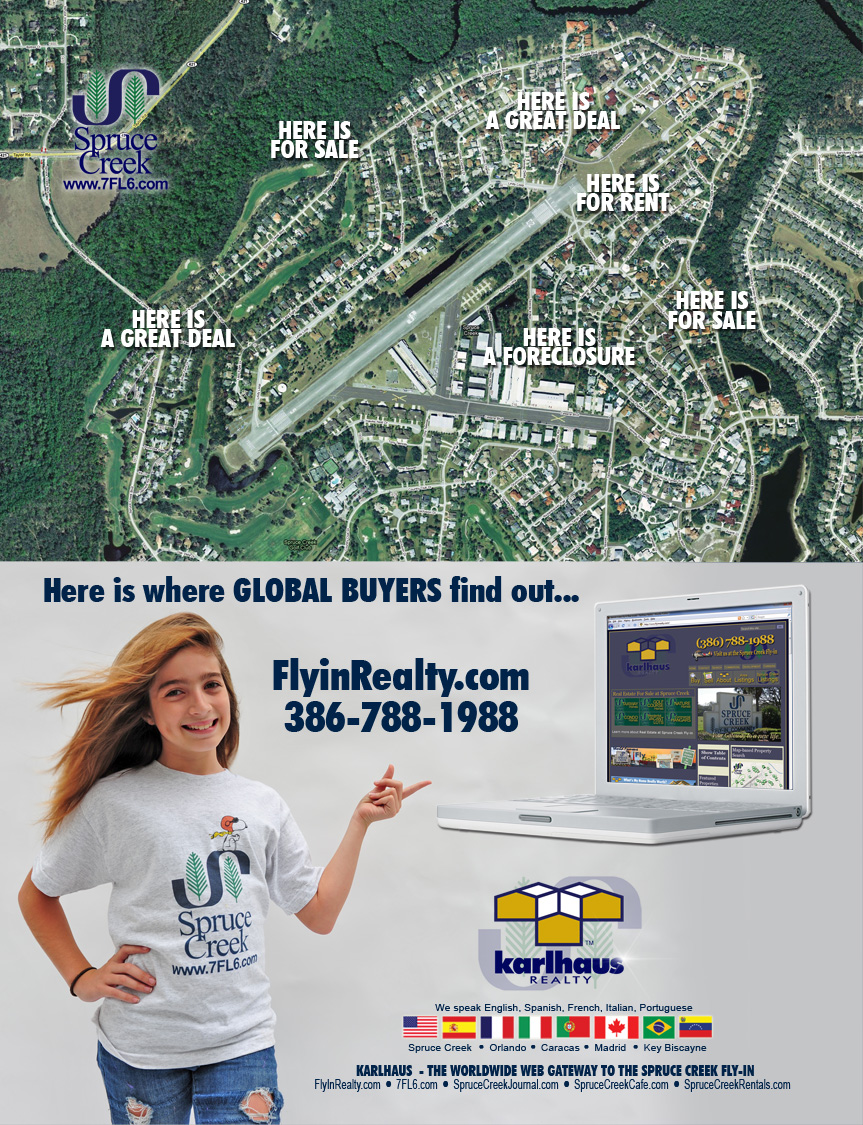 Spruce Creek Flyin Airpark Homes for Sale, Real Estate, Hangar Homes