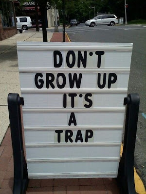 Don't grow up It's a Trap!