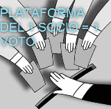 PLATAFORMA, 1 voto = 1 socio