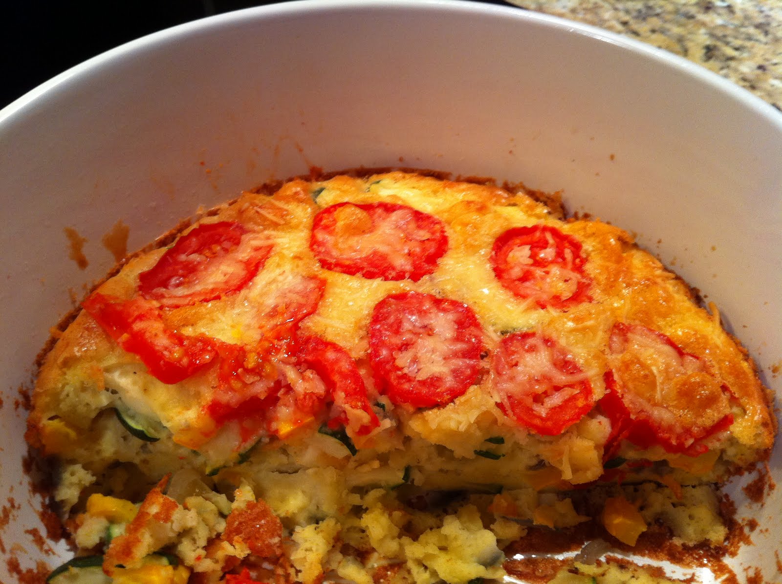 Lettuce Eat Zucchini & Yellow Squash Quicheish