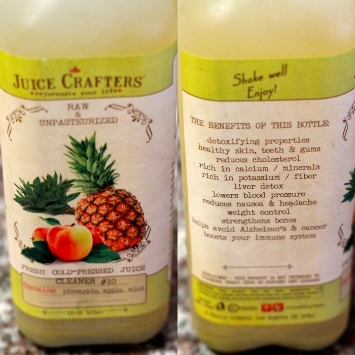 JUICE CRAFTERS MASTER CLEANSE REVIEW