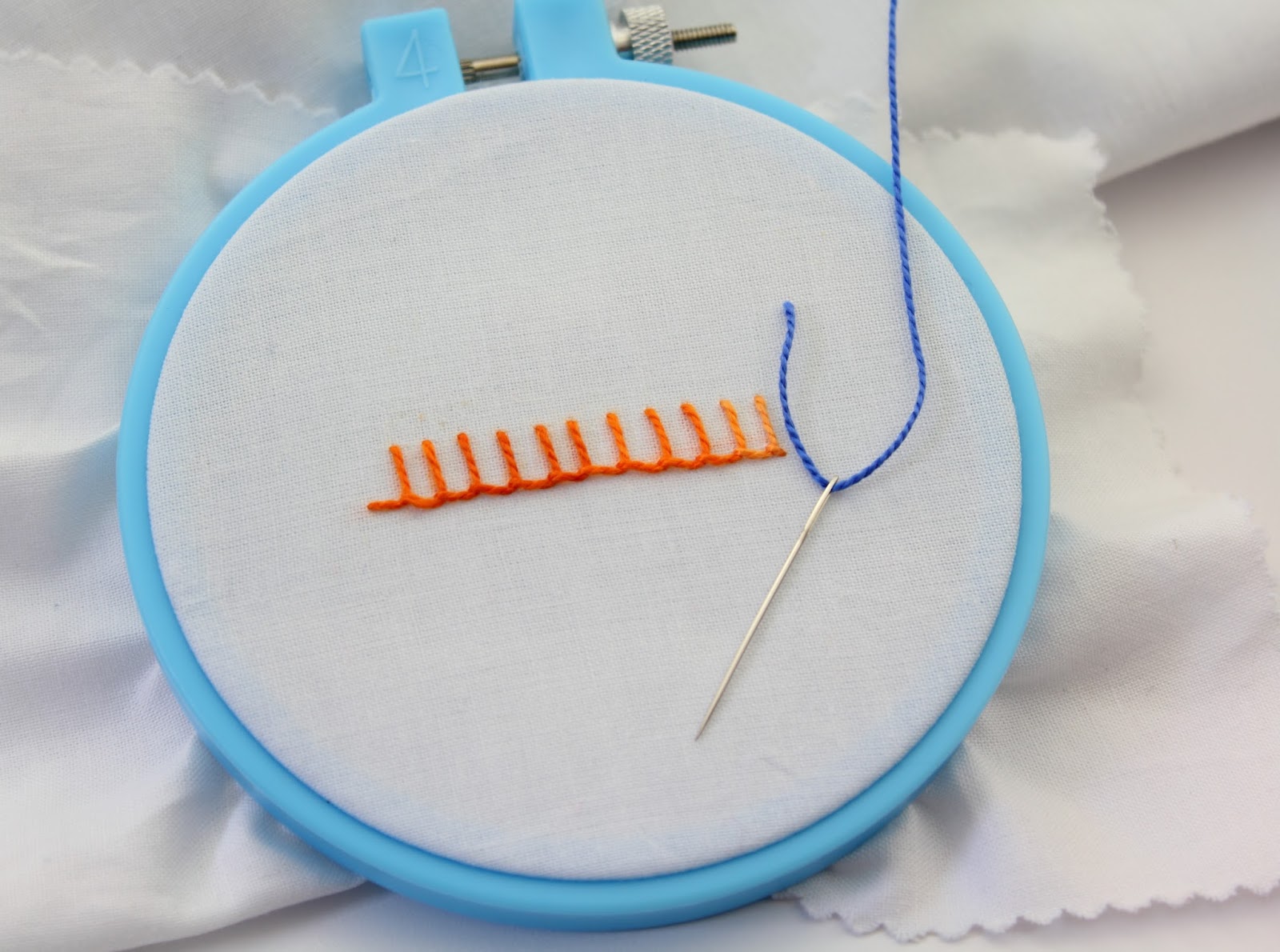 big B Whipped Blanket Stitch