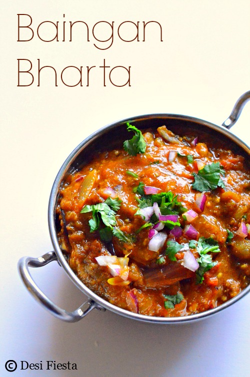 Desi Fiesta Punjabi Baingan Bharta Baingan Ka Bharta Recipe