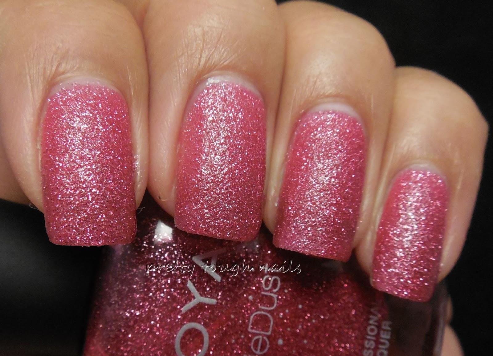 prettytoughnails Zoya Pixiedust Miranda Swatch And Review