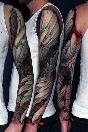 Sleeve Tattoos Tribal. Japanese sleeve tattoos