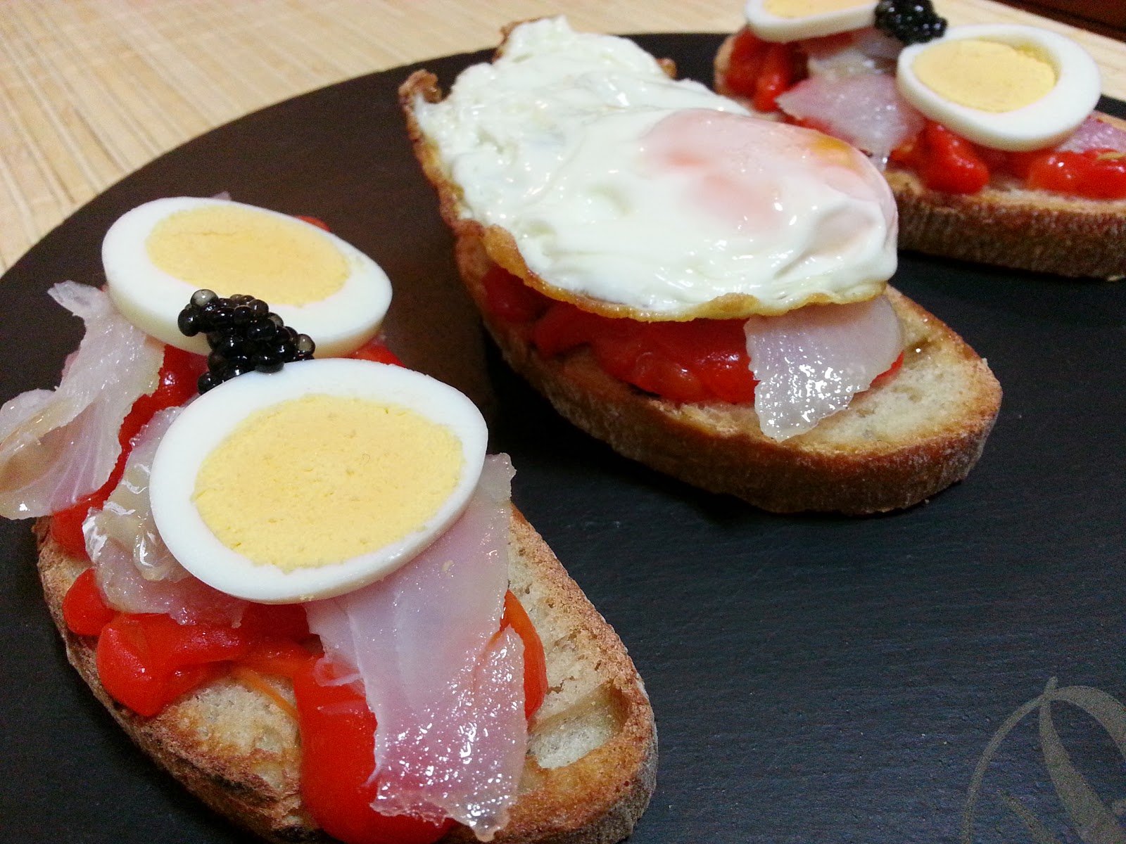 Tosta De Bacalao Ahumado
