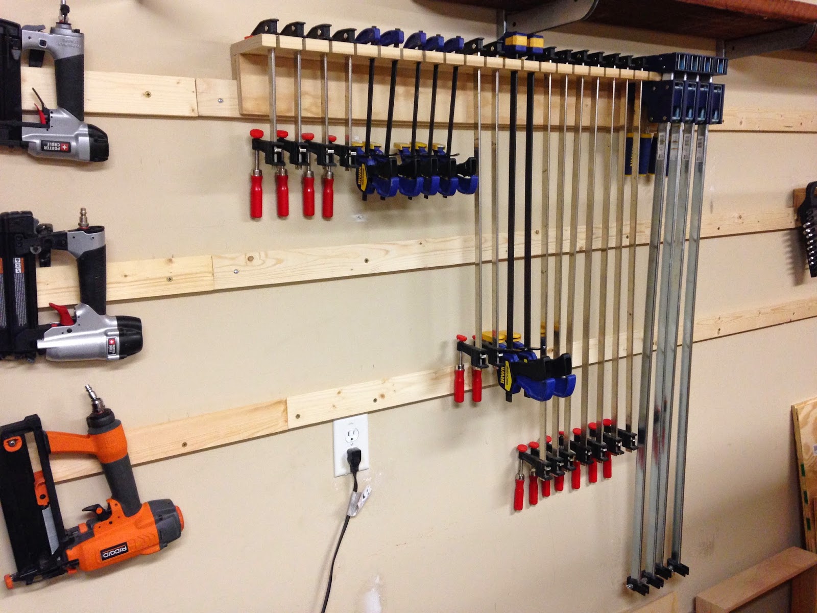Somehow it all came together Enough clamps? What about clamp racks?