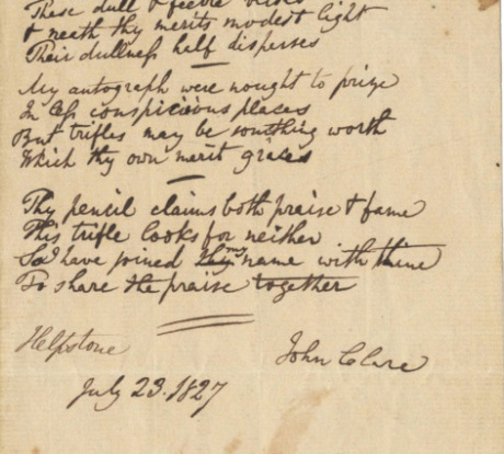 essay first love john clare essay first love john clare