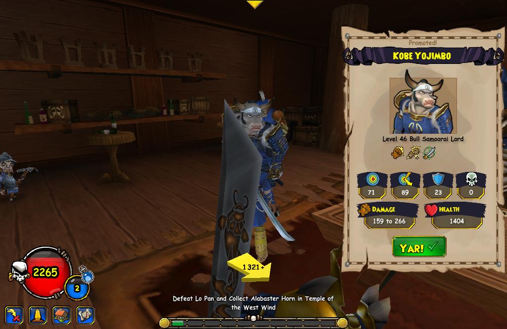 Adventures of the Spiral Kobe the Bull Samoorai Lord!