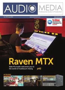 Audio Media. Professional audio in production 272 - July 2013 | ISSN 0960-7471 | TRUE PDF | Mensile | Professionisti | Audio Recording | Tecnologia | Broadcast
Audio Media is the go-to publication for the audio production professional. It covers everything from gear and techniques through to the business of sound with a focus on the post, broadcast, game audio, recording, live, and mastering markets.
Audio Media is read around the world, both in print and online, with regular content including in-depth news analysis of the industry and the latest technology trends, in-situ gear reviews, case studies, studio and engineer profiles, show news, tutorials, and more.