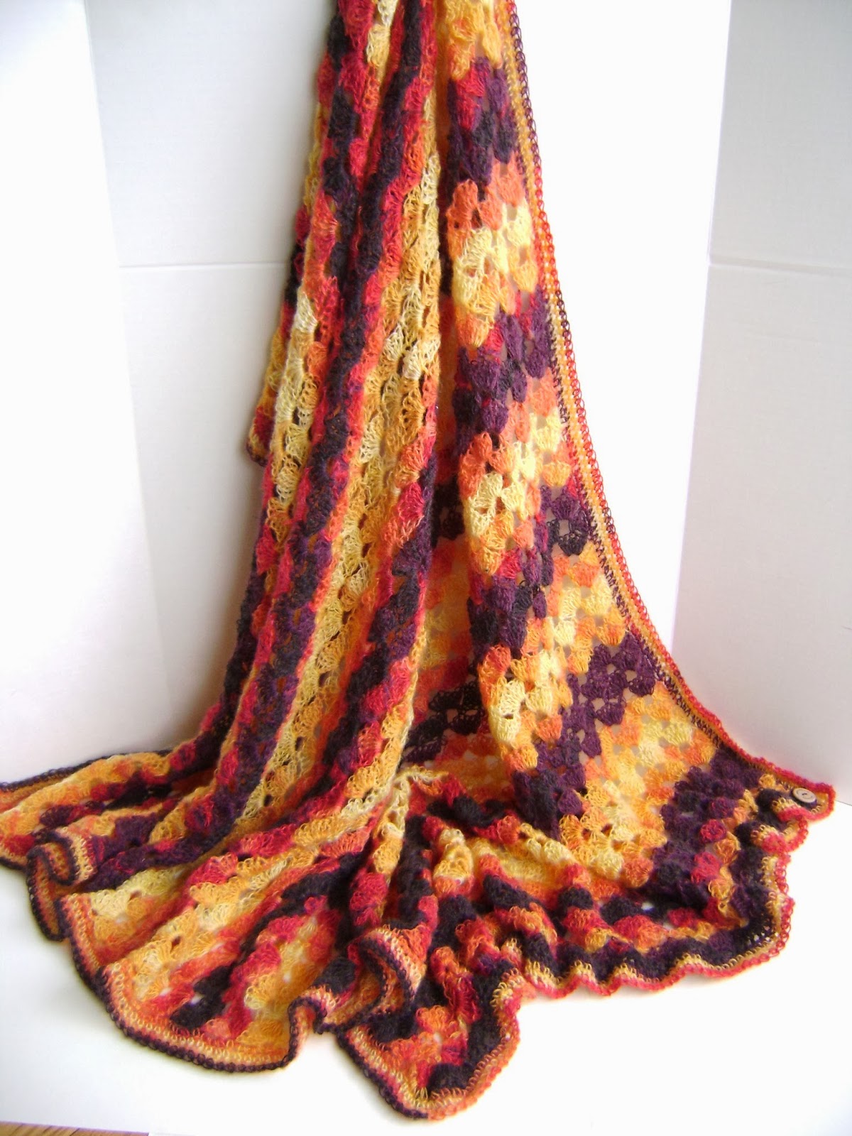 Creative Designs by Sheila Zachariae Bonfire Wedding Blanket