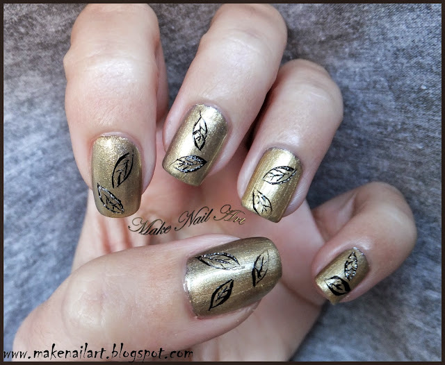 autumn nail art tutorial