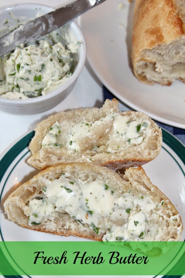 On The Menu Fresh Herb Butter Sunny Days & Starry Nights