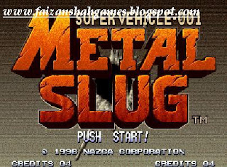 Metal Slug 1 Cover Metal slug 1 game download