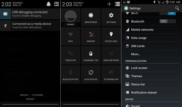 Custom ROM Redmi 2 : crDroid 4.4.4 Kitkat (Update) 3