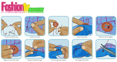 How to Sew a Button of a Shirt (Easy Steps)