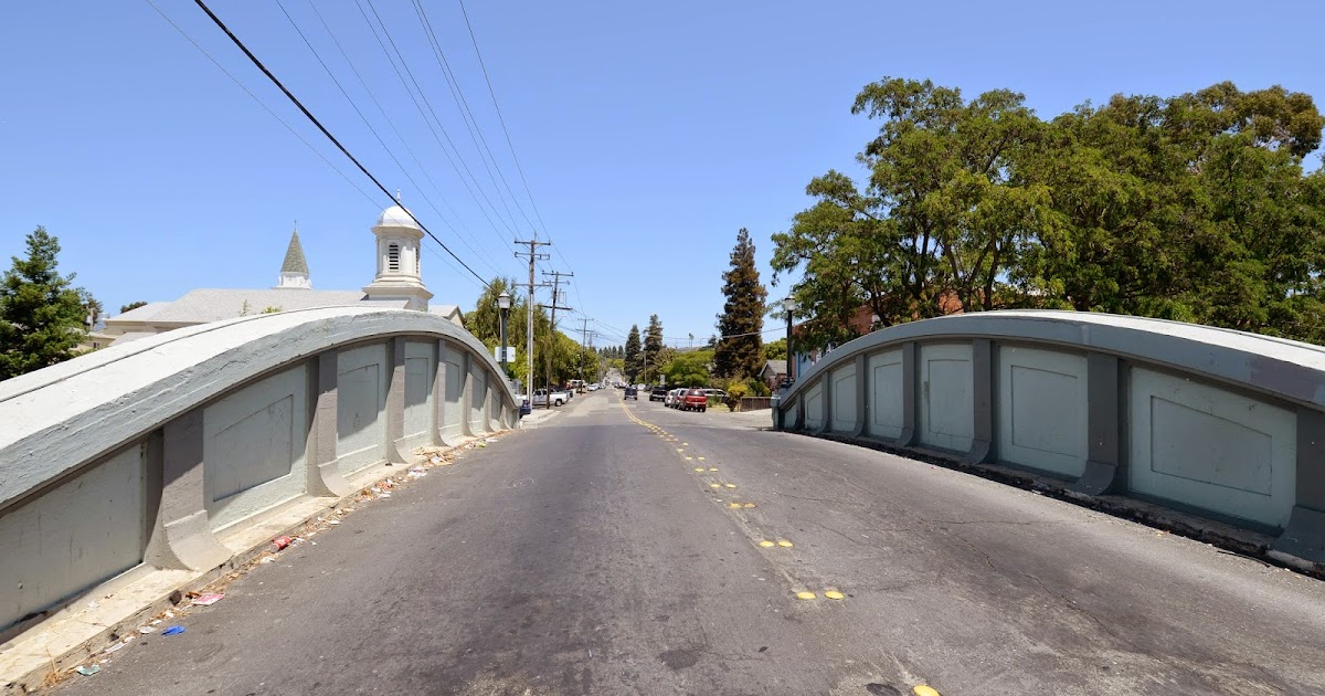 Bridge of the Week Alameda County, California Bridges Grove Way Bridge across San Lorenzo Creek