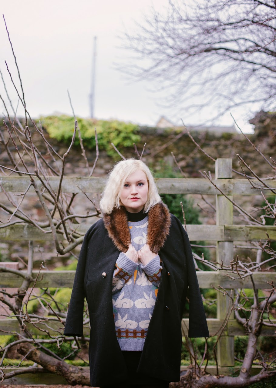Highland Rambling Style Scottish style, winter, fur, knitwear, Harris Tweed, Highlands, Ayreshire,