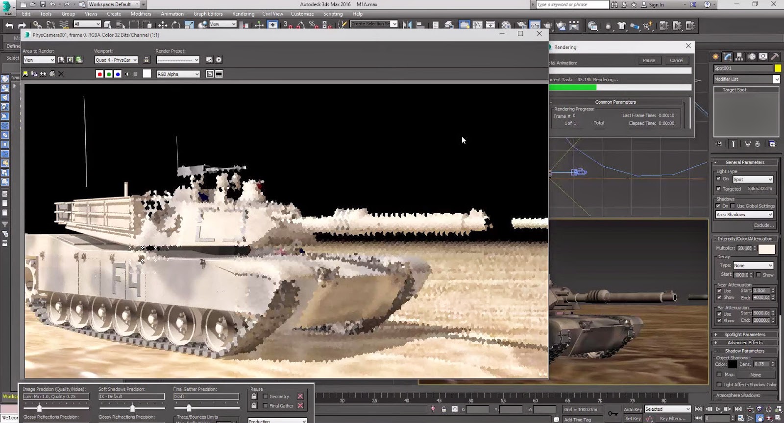 New physical camera in Autodesk 3ds Max 2016 | Computer Graphics Daily News
