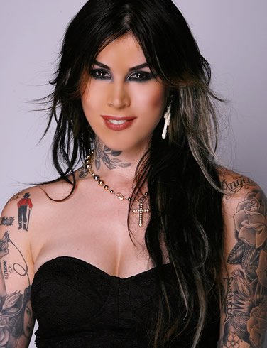 Between her artistic talent and her stunning looks Kat Von D is hard to 