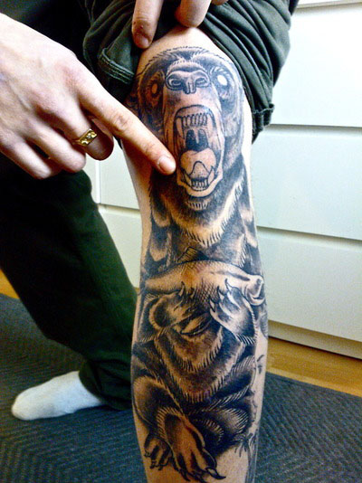 Bear Tattoo3d Tattoos
