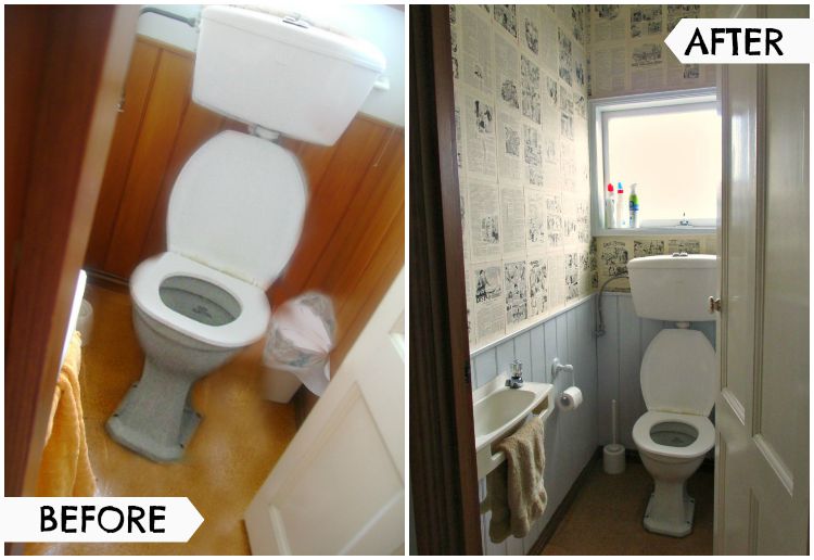Great Fun etc Mum DIY My Quirky Toilet Makeover