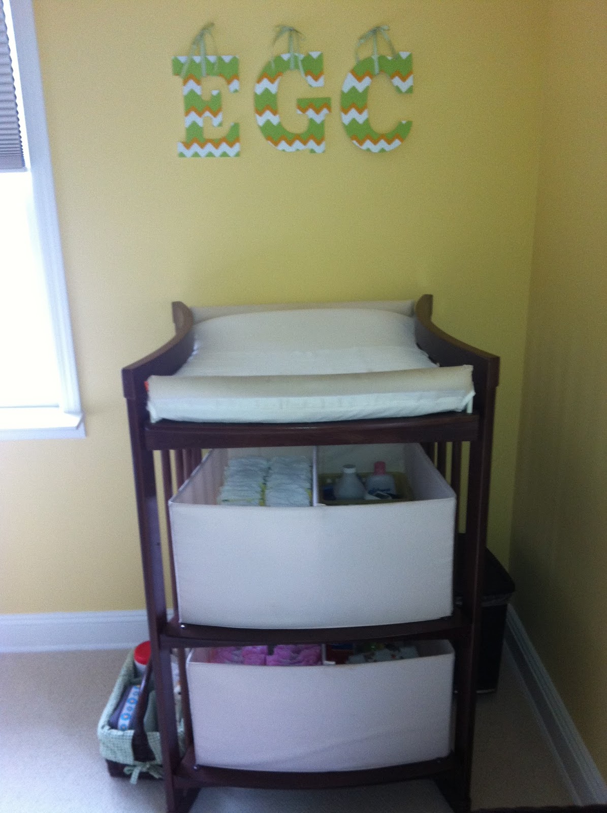 forward facing changing table