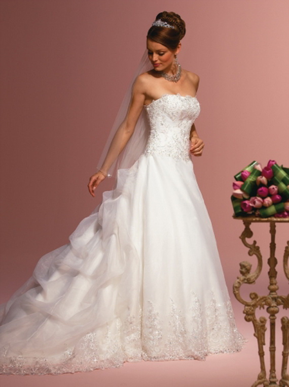 Model gaun pengantin modern ballgowns