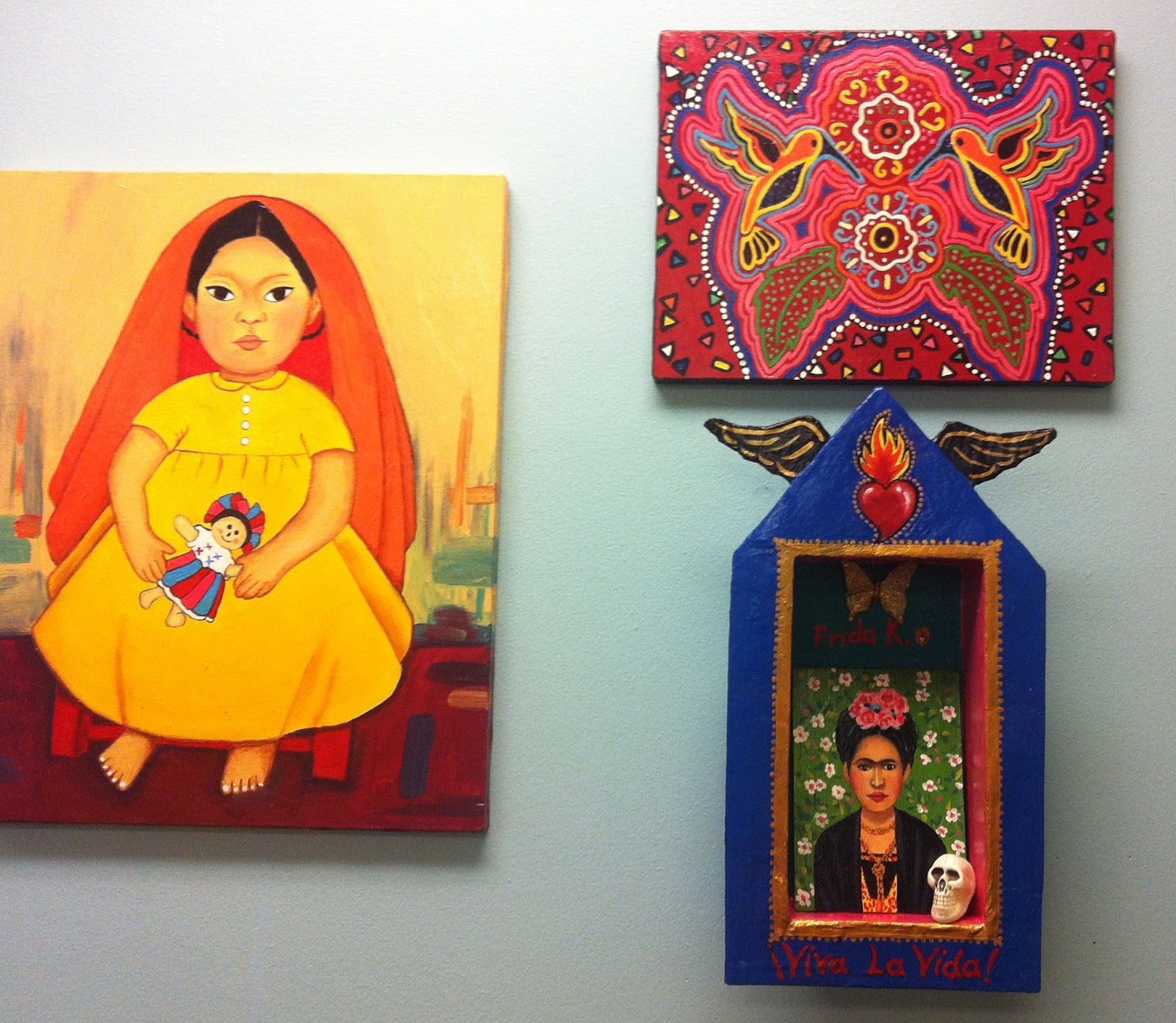 Easel Sale and Spanish Class