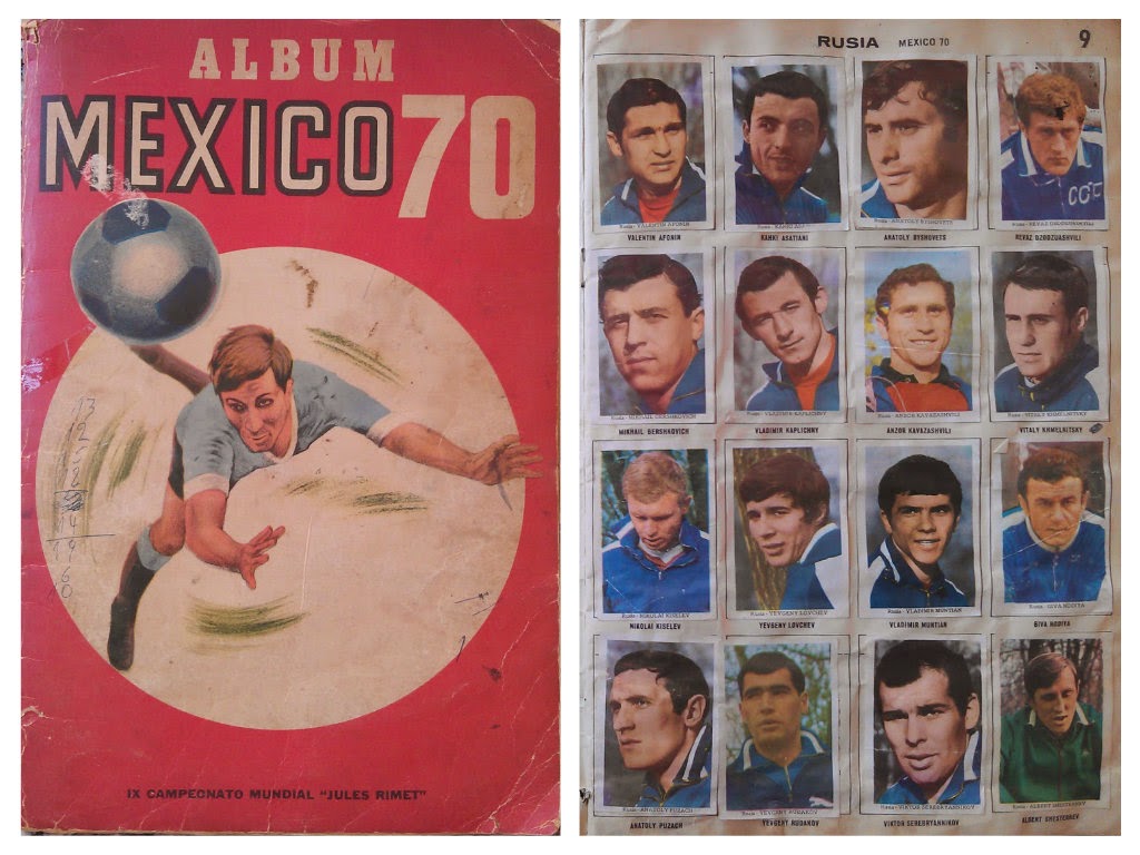 SCANSIONE Album Figurine in PDF Campionato del Mondo 1970