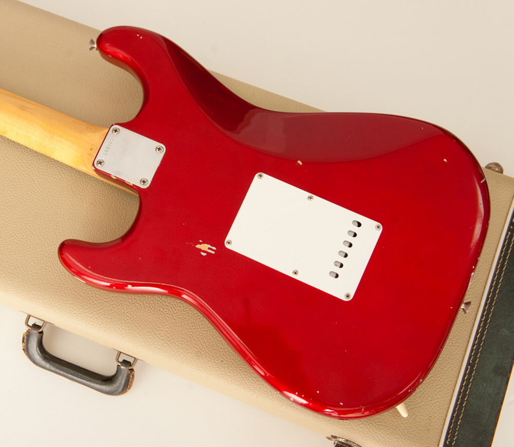 Candy Apple Red Strat 1963 All Original Stratocaster Guitar Culture