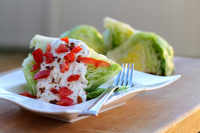 Step by Step Gourmet Buttermilk Blue Cheese Wedge