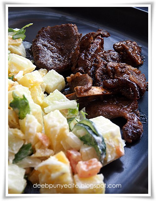 Da Kambing Bakar Noxxa Salad Siap In 15 Min Jek