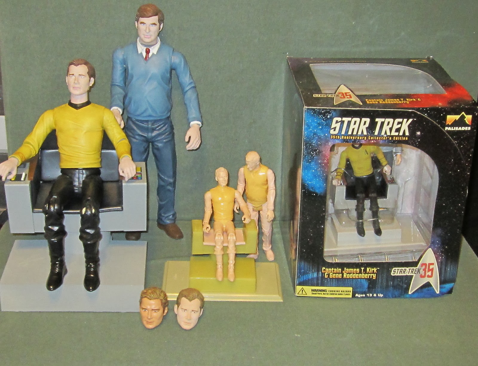 UP CLOSE & PLASTIC More Star Trek Prototypes from Playmates & Palisades
