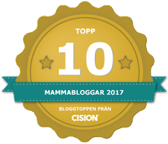 Mammabloggare 2017 - top 10!