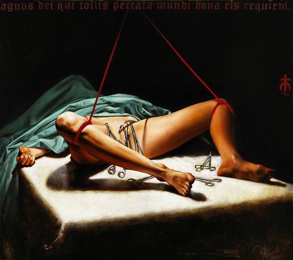 saturno butto pinturas sadomasoquismo dominação pagão