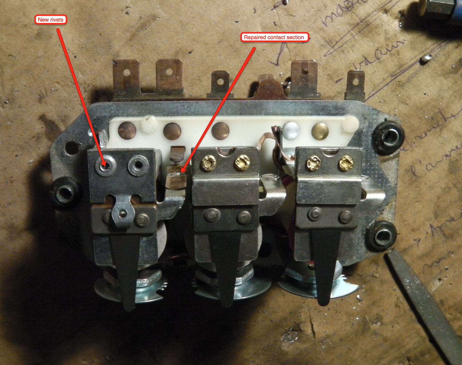 1967 Mk3 Spitfire Restoration Spitfire voltage regulator