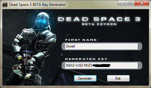 Dead Space 2 Keygen Exe