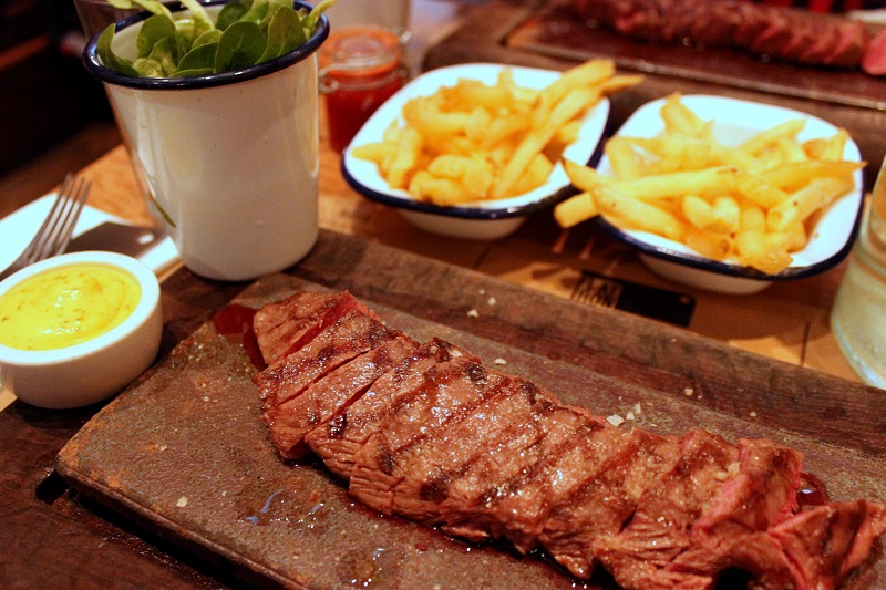 Review Flat Iron Steak, Soho Mini Adventures