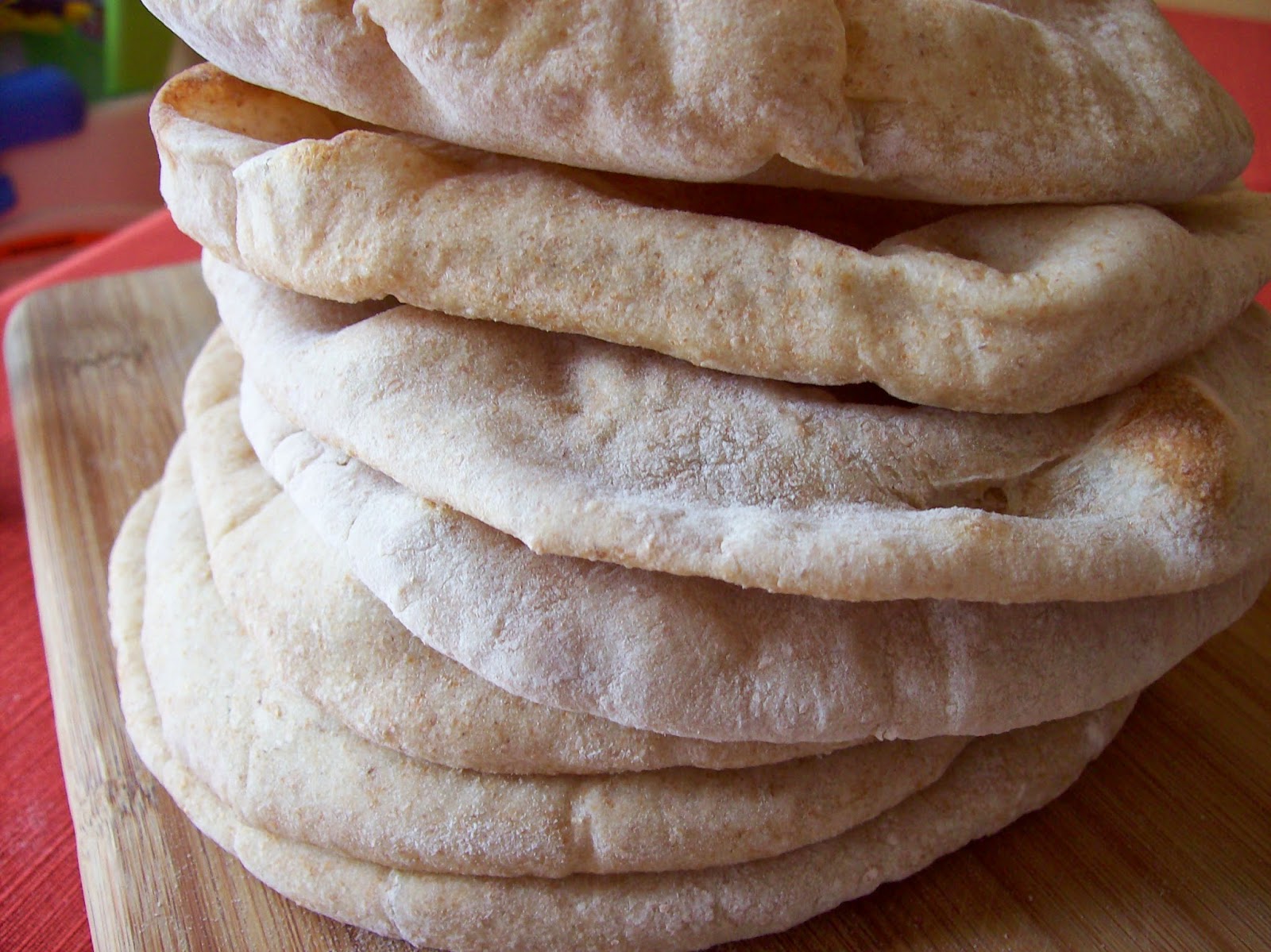 Whole Wheat Pita Bread