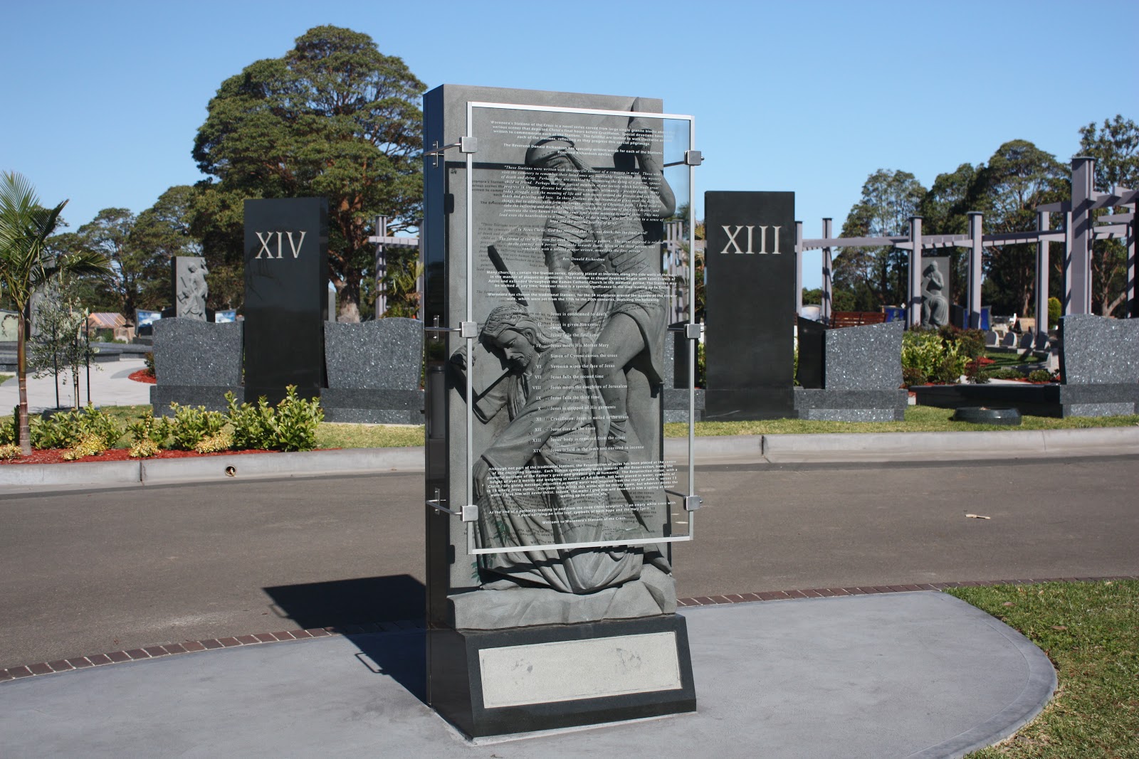 Sydney City and Suburbs Sutherland, Woronora Cemetery, Stations of