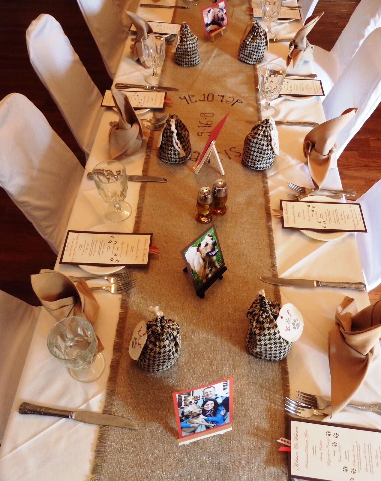 Deborah Gayle Studio Rehearsal Dinner Decor