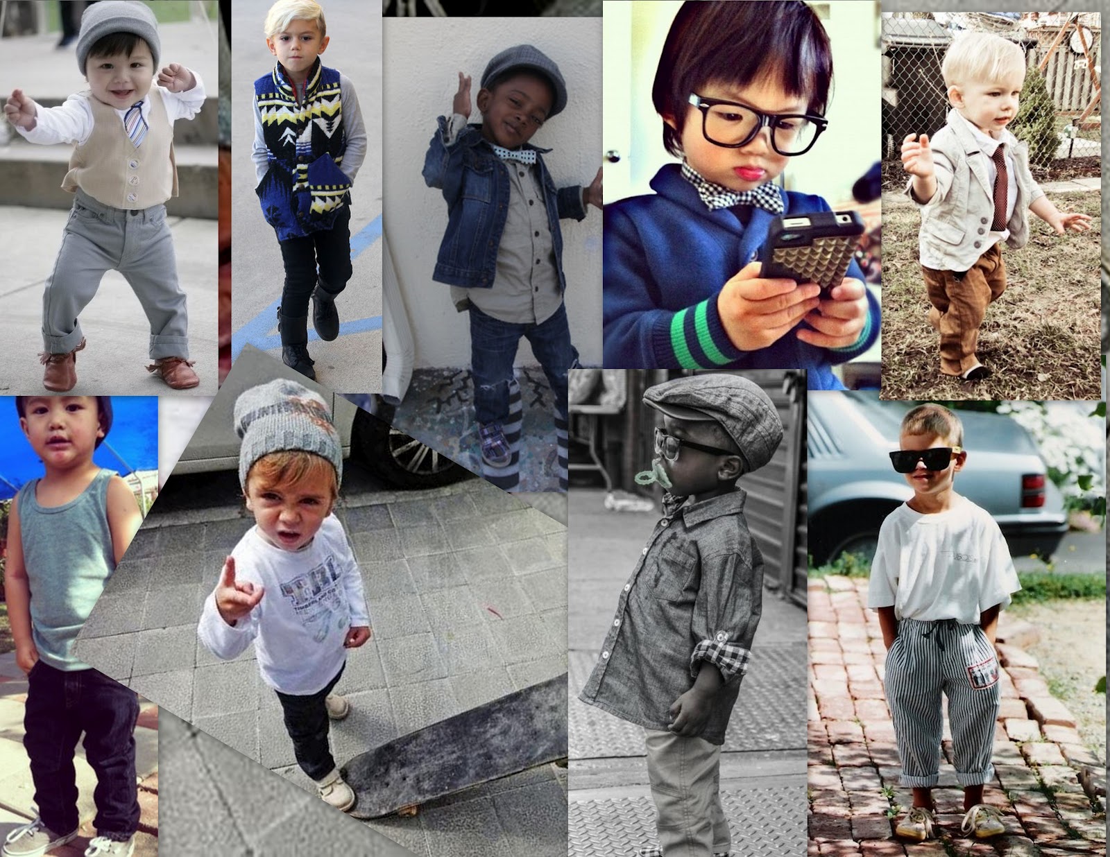 kids with swag