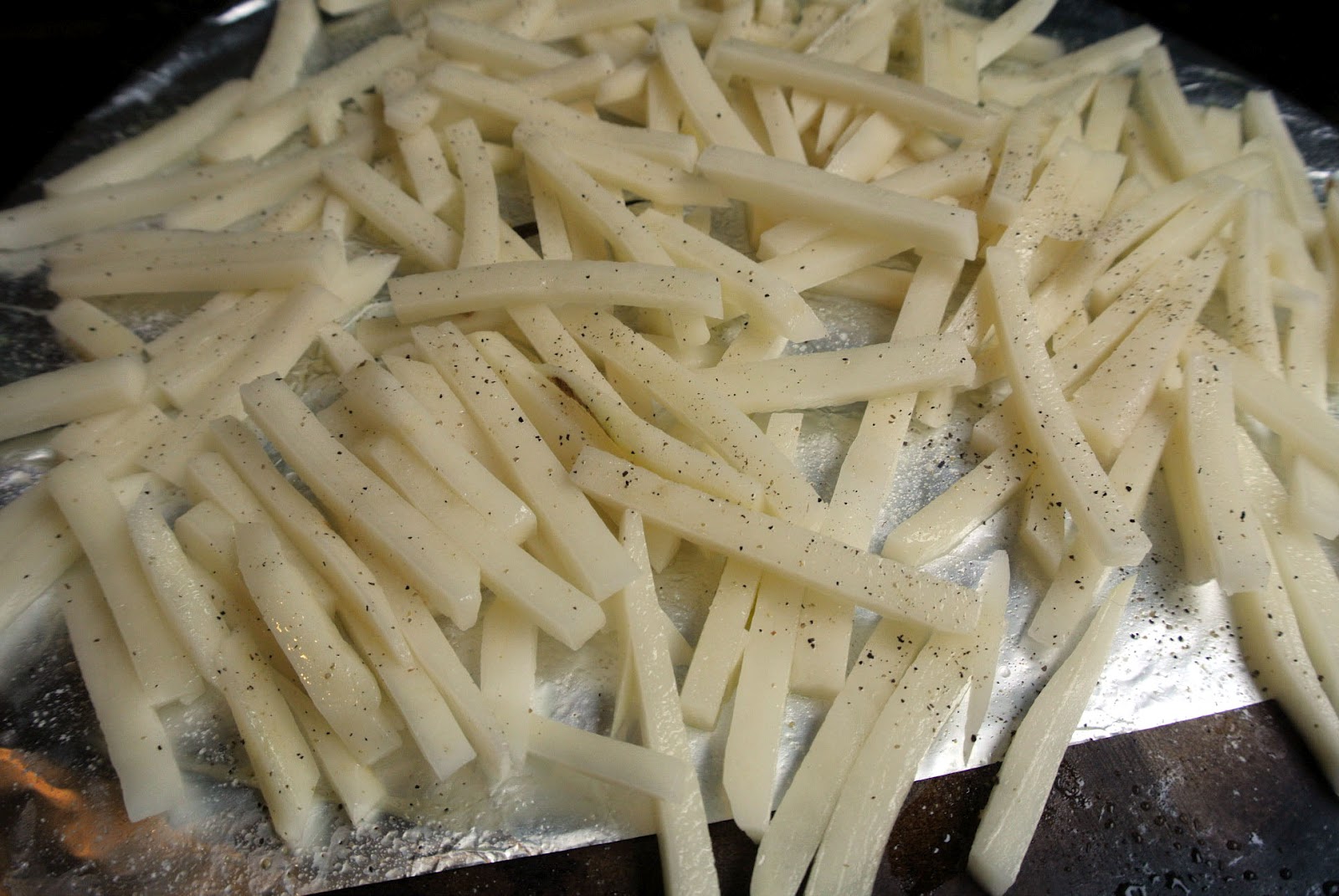 Mom, What's For Dinner? Baked Garlic Fries