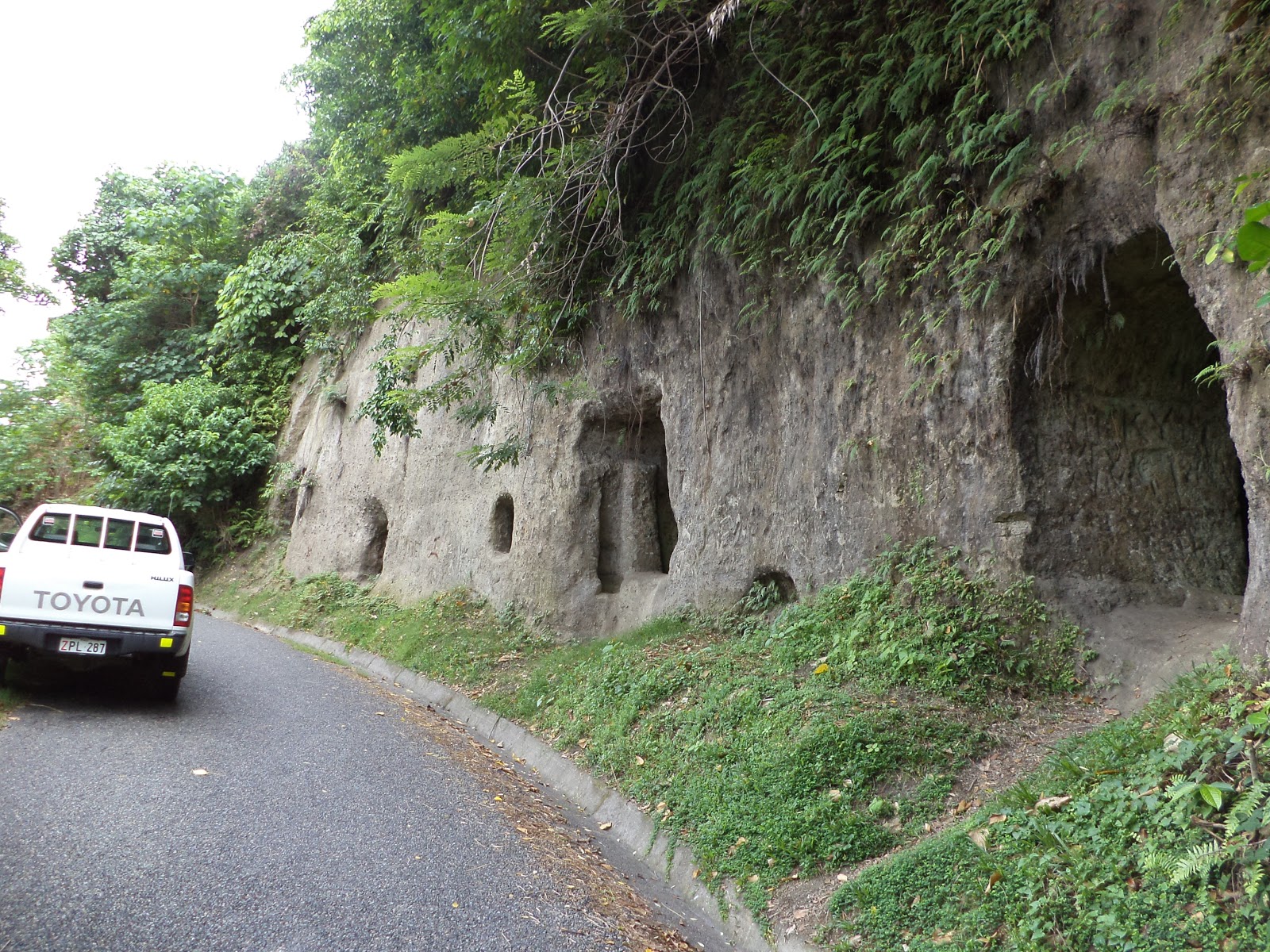 Welsh Davids Travel Blog 6 to 10 November Rabaul War Relics (Papua New Guinea)