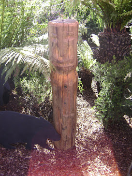 Wooden Totem Poles