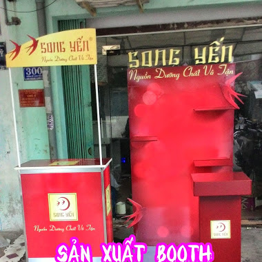 quầy bán hàng song yến